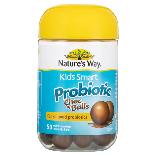 Nature's Way Kids Smart Probiotic Choc Balls 50 Choc Balls 125g