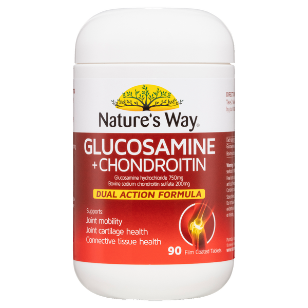 Nature's Way Glucosamine and +  Chondroitin 90s