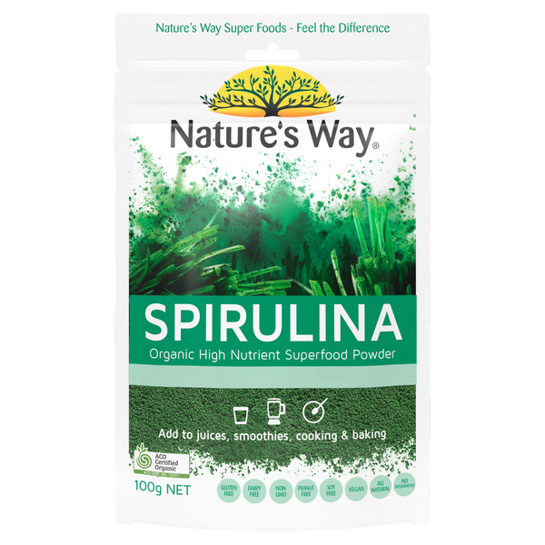 Nature's Way Superfoods Spirulina 100g