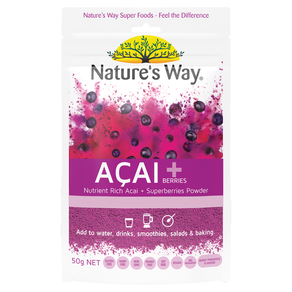 Nature's Way SUPERFOODS ACAI + BERRIES 50g