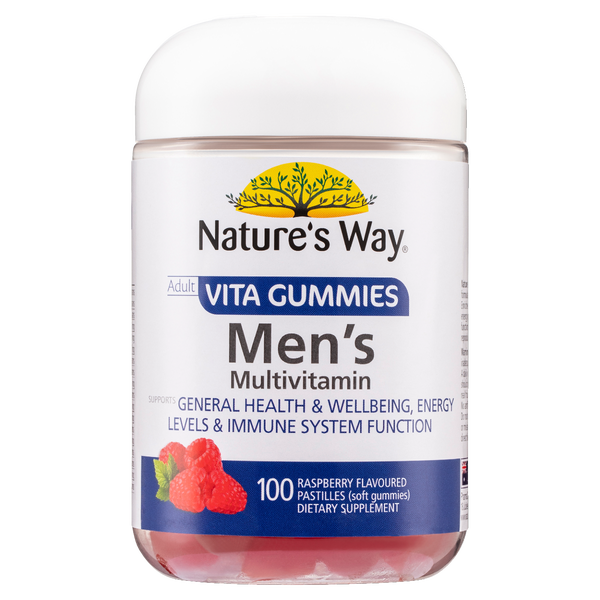 Nature's Way Adult Vita Gummies Mens Multi 100s
