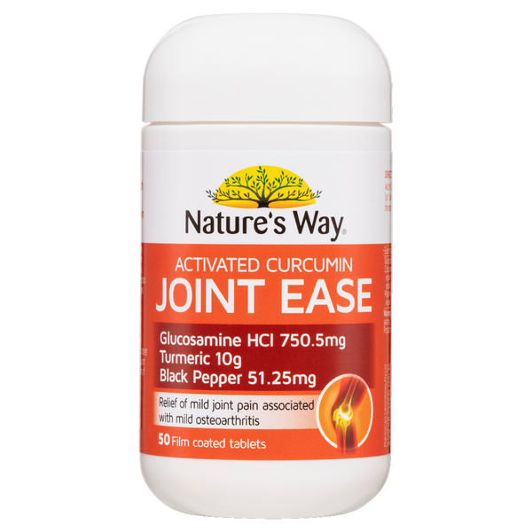 Nature's Way Activated Curcumin Turmeric Concentrate Joint Ease 50s