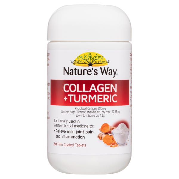 Nature's Way Superfoods Collagen +Turmeric