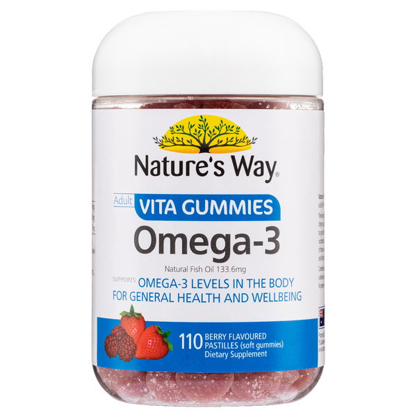 Nature's Way Adult Vita Gummies Omega-3 110's