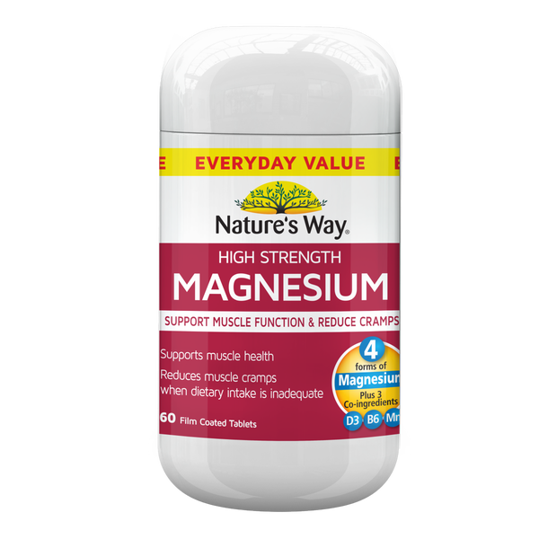 Nature's Way High Strength Magnesium 60'S