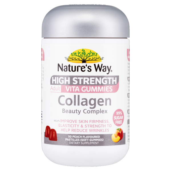 Nature's Way High Strength Adult Vita Gummies Collagen Beauty Complex 50's