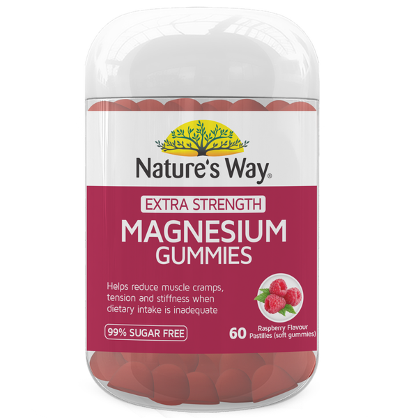 Nature's Way Extra Strength Magnesium Gummies 60's