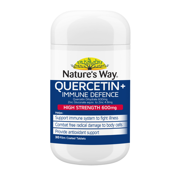 Nature's Way Quercetin+ Immune Defence 30 Tablets