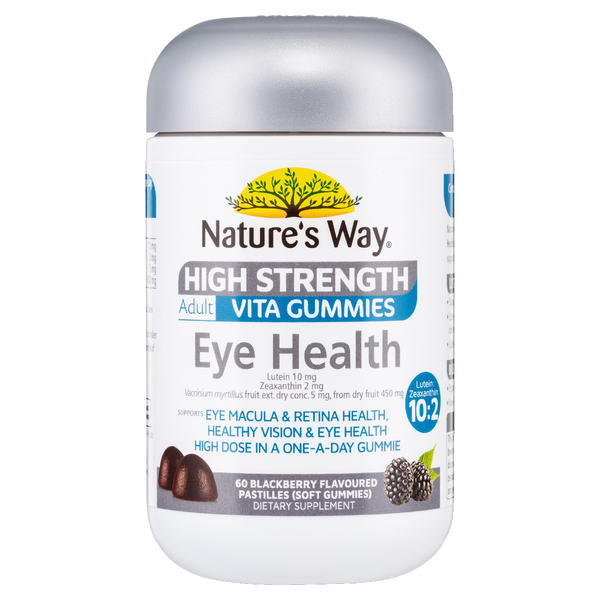 Nature's Way High Strength Adult Vita Gummies Eye Health 60's