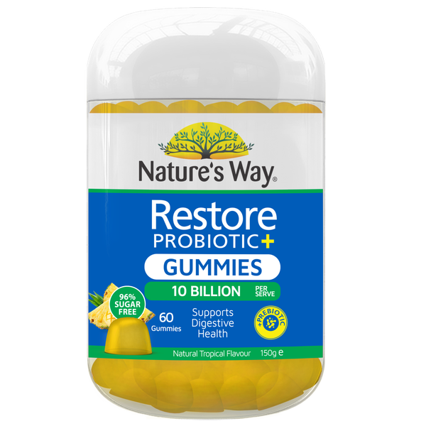 Nature's Way Restore Probiotic Gummies 60s