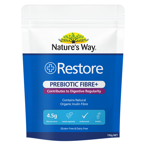 Nature's Way Restore Prebiotic Fibre+ 150g