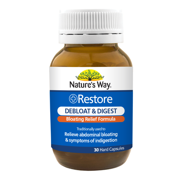 Nature's Way Restore Debloat & Digest 30s