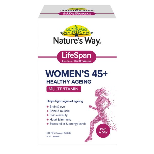 Nature's Way LifeSpan Women's 45+ Healthy Ageing Multivitamin 60s