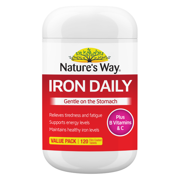 Nature's Way Iron Daily 120s