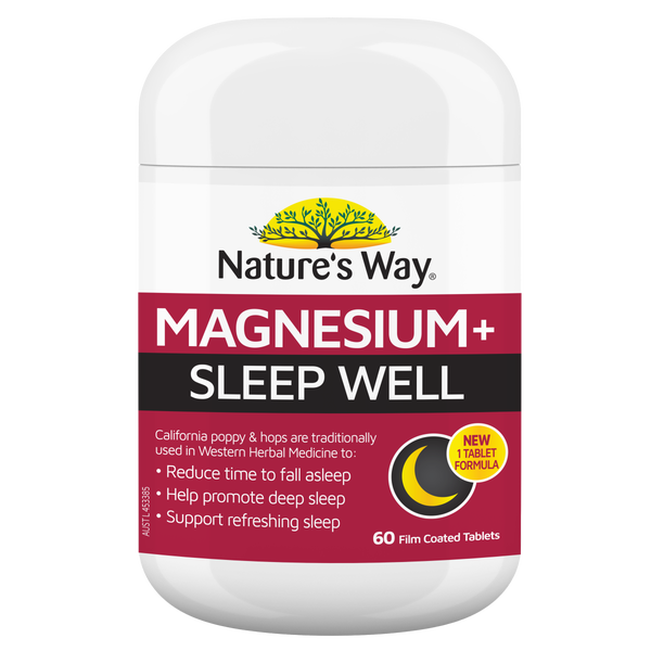 Nature's Way Magnesium + Sleep Well 60s