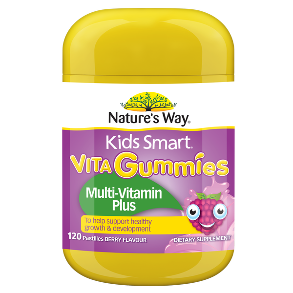 Nature's Way Kids Smart Vita Gummies Multi-Vitamin Plus 120s