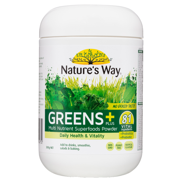 Nature's Way Super Greens Plus 300g