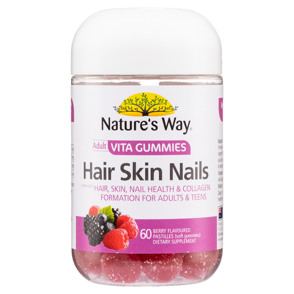 Nature's Way Adult Vita Gummies Hair, Skin & Nails 