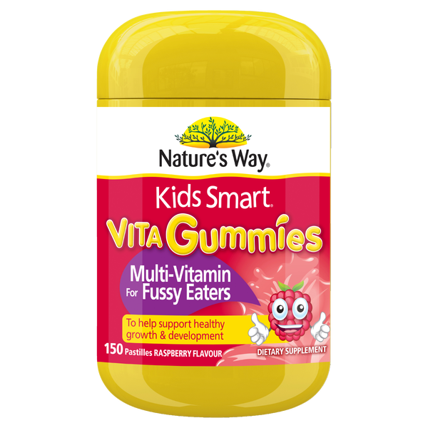Nature's Way Kids Smart Vita Gummies Multi-Vitamin for Fussy Eaters 150's