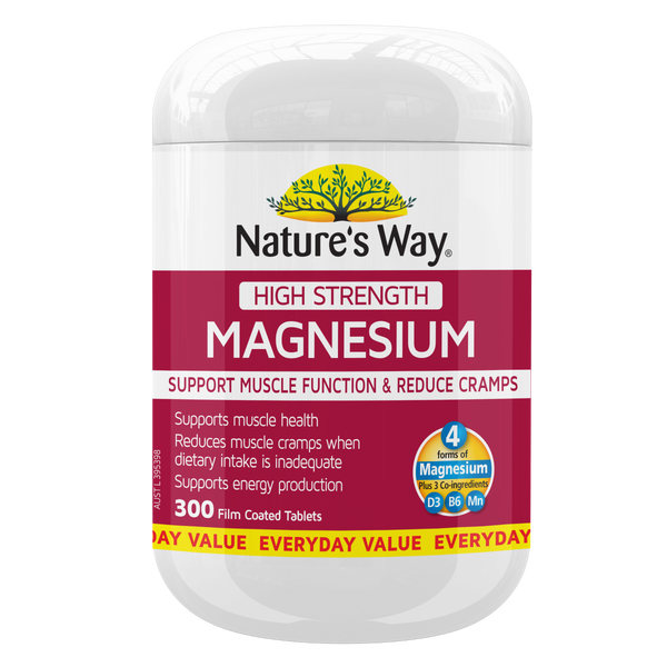 Nature's Way High Strength Magnesium 300 Tablet's