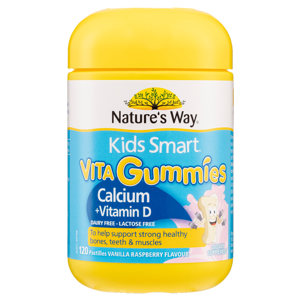 Nature's Way Kids Smart Vita Gummies Calcium + Vitamin D 120s