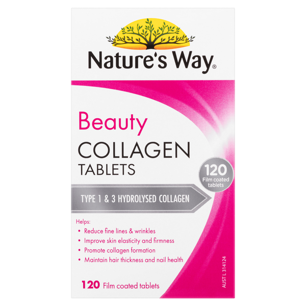 Nature's Way Beauty Collagen 120 Tablets