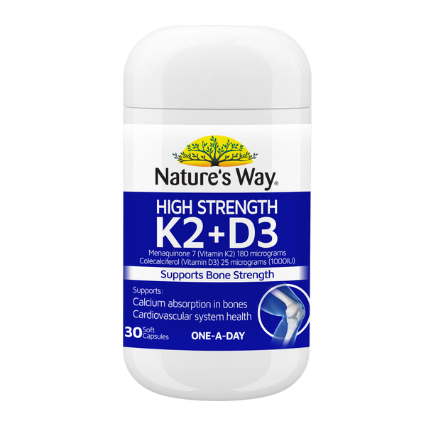 Nature’s Way High Strength K2 + D3