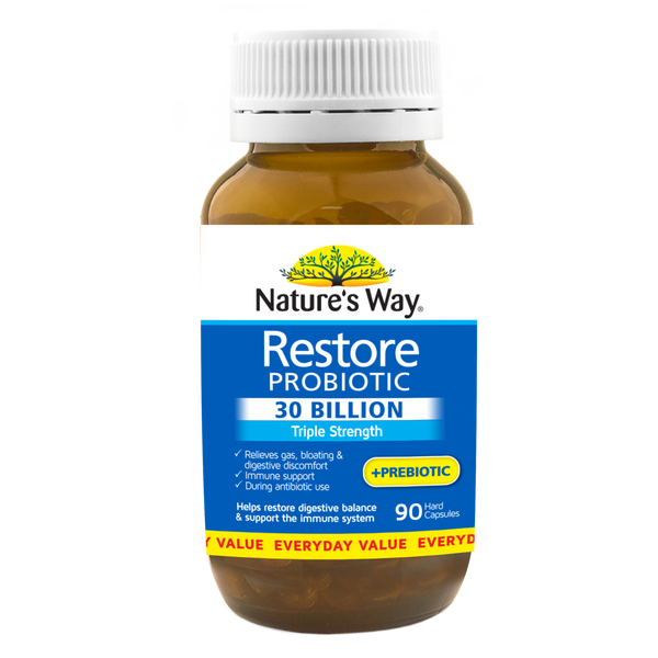 Nature's Way Restore Probiotic 30 Billion 90s