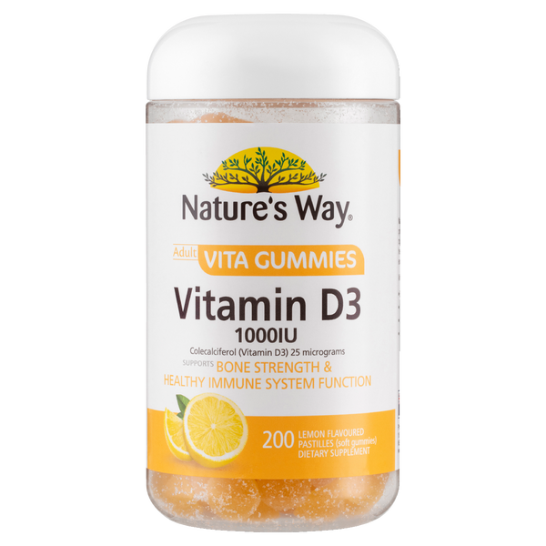 Nature's Way Adult Vita Gummies Vitamin D3 1000IU 200s