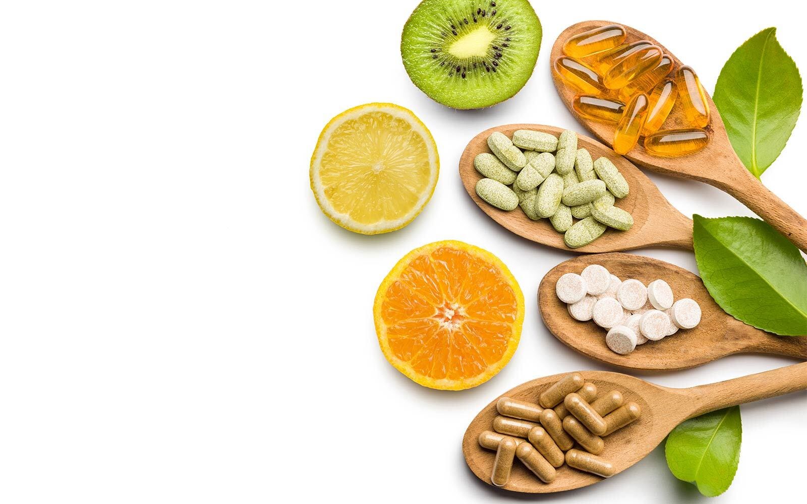 fruits and vitamin supplements