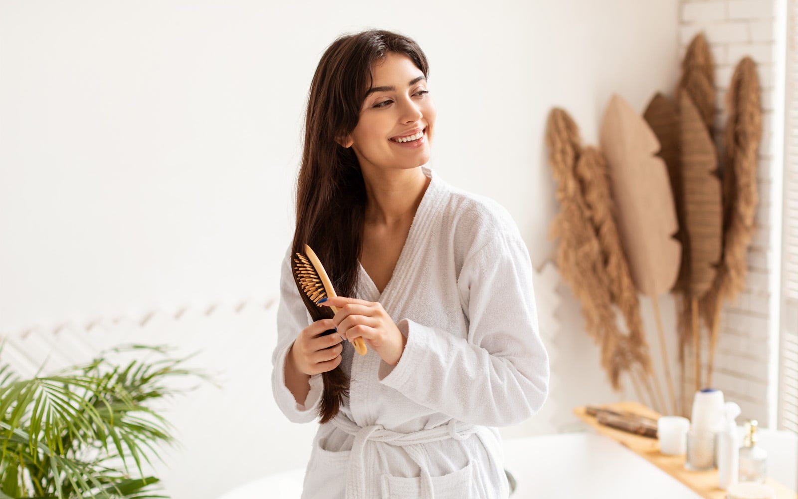 woman-brushing-hair